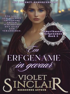 cover image of Een erfgename in gevaar